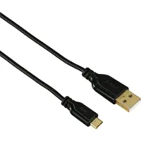 Hama - Câble USB - USB (M) pour Micro-USB de type B (M) reversible - USB 2.0 - 75 cm - moulé - noir