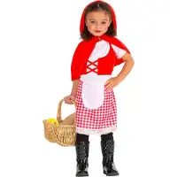 Dressforfun magnifique déguisement enfant Petit Chaperon Rouge 116 (5-7ans) - déguisement halloween déguisement carnaval déguisement carnaval déguisement carnaval - 300013