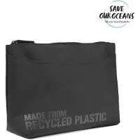 Ginza.se Studio - Sac de toilette Studio pour homme 100% plastique recyclé - Noir, Trousse de toilette, Noir
