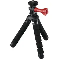 Hama Flex 2en1 (Métal), Trépied, Noir