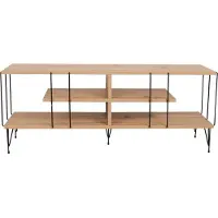 Skye Decor , Eze - Oak, Armoires pour téléviseur, Chêne, 120 x 44,5 x 30 cm
