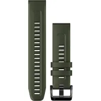 Garmin Quickfit 22 Mm Silicone Strap Noir