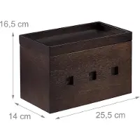 Relaxdays Boîte à câbles (Conduit de câbles, 14 cm)