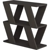 Decortie Woody Fashion Side Table | 100% Melamine Coated | Anthracite