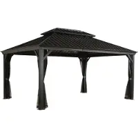 Sojag Pavillon Messina 12x16 anthracite 363 x 483 x 307 cm (L x l x h) Aluminium