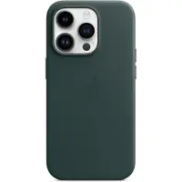 Apple Coque Leather MagSafe iPhone 14 Pro - Forest Green