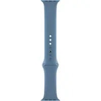 Apple Watch 38/40/41 mm Bracelet Sport Silicone Bleu Ardoise