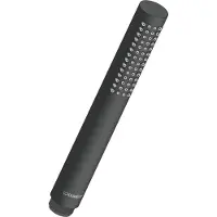 Duravit Douchette ronde noire mate (1 Type de jet, 21 l/min)