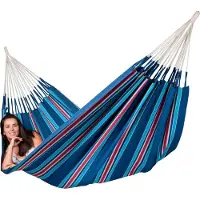 LA SIESTA Hamac Currambera Double - Bleu
