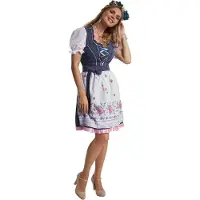 TecTake dressforfun - Mini-Dirndl Garching modèle 2 XL - déguisement costume halloween déguisement fête de carnaval déguisement fête de carnaval - 304668