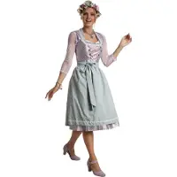 Dressforfun Midi-Dirndl Oberammergau modèle 2 L - déguisement costume halloween déguisement fête de carnaval déguisement fête de carnaval - 304627