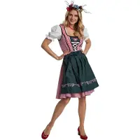 Dressforfun Mini-Dirndl Berchtesgaden modèle 2 S - déguisement costume halloween déguisements carnaval déguisements carnaval déguisements carnaval - 304655