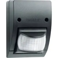 Steinel IS 2160 C Noir Détecteur de Mouvement en Saillie Mural 160ST 12M 8S-35MIN IP54 600W 230V AC