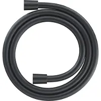 Duravit Flexible De Douche Universel Anti-torsion Et Résistant à La Torsion (1,80 M), Noir Mat