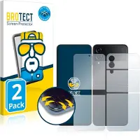 BROTECT Full-Cover Protection (Samsung Galaxy Z Flip4), Téléphone portable : film de protection, Transparent