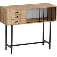 Skye Decor , Paco, buffet, chêne, 100 % PANNEAUX DE SPANCE MELAMINÉS, 100 x 85 x 35 cm