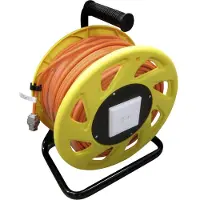 Renkforce Câble d'extension RJ45 [1x RJ45 mâle - 1x RJ45 femelle] Orange Rond 90.00 m (SP-8905328)