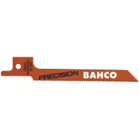 Bahco Jeu De Lames De Scie Sauteuse Bimétalliques Sandflex Pour La Coupe De Précision Des Métaux 18 Dpp 100 Mm 5 Unités