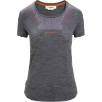 Icebreaker Sphere Ii Hitt Short Sleeve T-shirt Gris M Femme