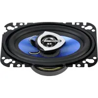 Peiying Haut-parleur automobile 4x6 pouces 80W, 4 Ω