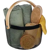 Relaxdays Panier en fil métallique (27.50 cm, 1x)
