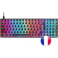 Mars Gaming Clavier Mécanique - - MKULTRA - Compact 96% - Switch Outemu SQ Bleu - RGB Chroma