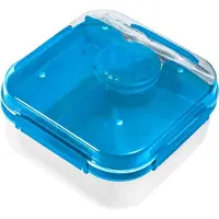 BranQ Lido Bol pour petit déjeuner 1,6l bleu, Lunch box, Bleu
