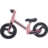 Topmark Vélo d'équilibre Manu - Pliable - Selle et guidon réglables - Rose