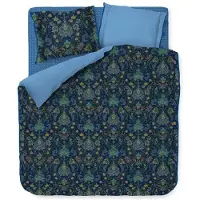 Pip studio Housse de Couette Pip Studio Kyoto Festival Bleu Foncé Percale-260 x 240 cm | Extra Large