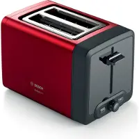 Bosch TAT4P424DE Grille-pain 2 tranche(s) 970 W noir rouge