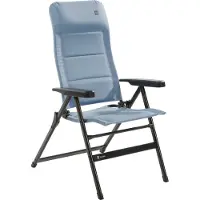 Travellife Chaise inclinable Lago Comfort ondulée bleu