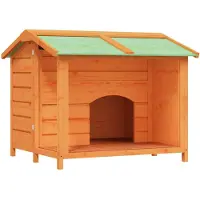 vidaXL Niche pour chiens brune 96x87x80,5 cm pin massif