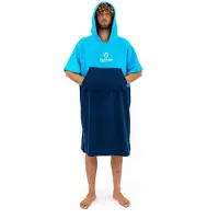 Surflogic Logo Poncho Bleu