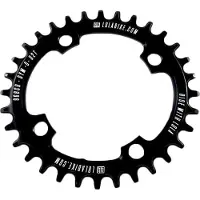 Lola 96 Bcd Simetric Oval Chainring Noir 30t