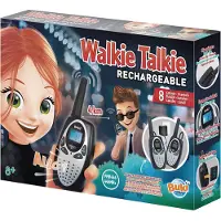 Buki France Talkie-walkie moderne TW02 avec batterie rechargeable - portée jusqu'à 4 km ! Idéal pour la communication sur le terrain, les voyages et les expéditions. Un partenaire fiable pour chaque aventure !