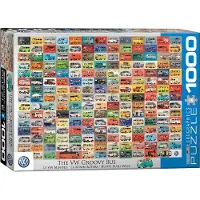 Eurographics Puzzle VW Groovy Bus 1000 pièces