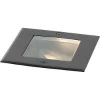 QAZQA Spot encastré moderne noir orientable IP65 - Oneon