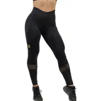 Nebbia Push-up Intense Heart-shaped Gold High Waist Leggings Noir XS Femme