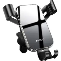 Yesido - Car Holder (C87) - Gravity Grip for Air Vent - Black, Support pour smartphone, Noir