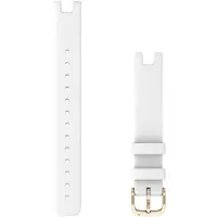 Garmin Lily Bracelet en Cuir Blanc S/M