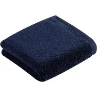 Vossen Serviette Vossen Vegan Life Marine Bleu (50 x 100 cm) (Set de 3)