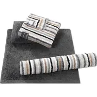 Cawö Tapis de Bain Cawö Lifestyle Stripes Kiesel (70 x 180 cm)
