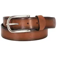 Detlev Louis DL-AC-3 Ceinture femme Beige/Rouge 90CM femmes
