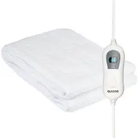 Auronic Couverture chauffante électrique - rapide -1 personne - 150x80cm - Blanc