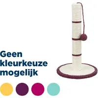 Trixie Griffoir Sur Socle En Sisal Avec Balle Suspendue 50 Cm