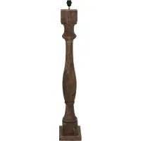 Light & Living Lampadaire 23x23x125 cm ROBBIA bois weather barn 1