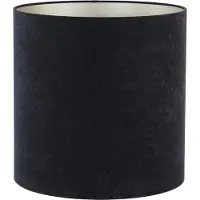 Light & Living - Abat-jour VELOURS - Ø45x45cm - Noir