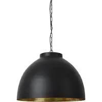 Light & Living Lampe suspendue Country Kylie noir Ø 60cm