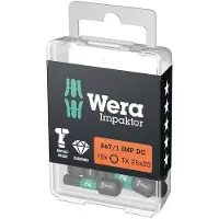 Wera Embouts 25 mm 1/4"