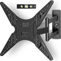 Auronic Support TV - - Rotatif et inclinable - 26 à 55 pouces - jusqu'à 30 KG - Noir